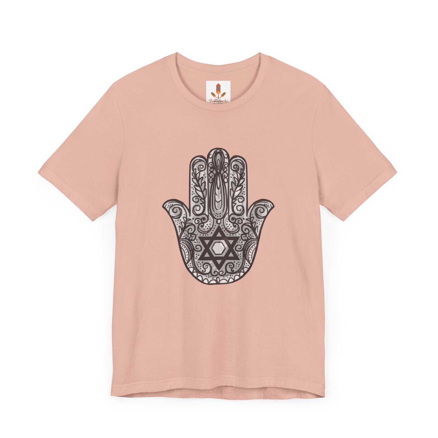 Beautiful Hamsa Hand with Star T-shirt