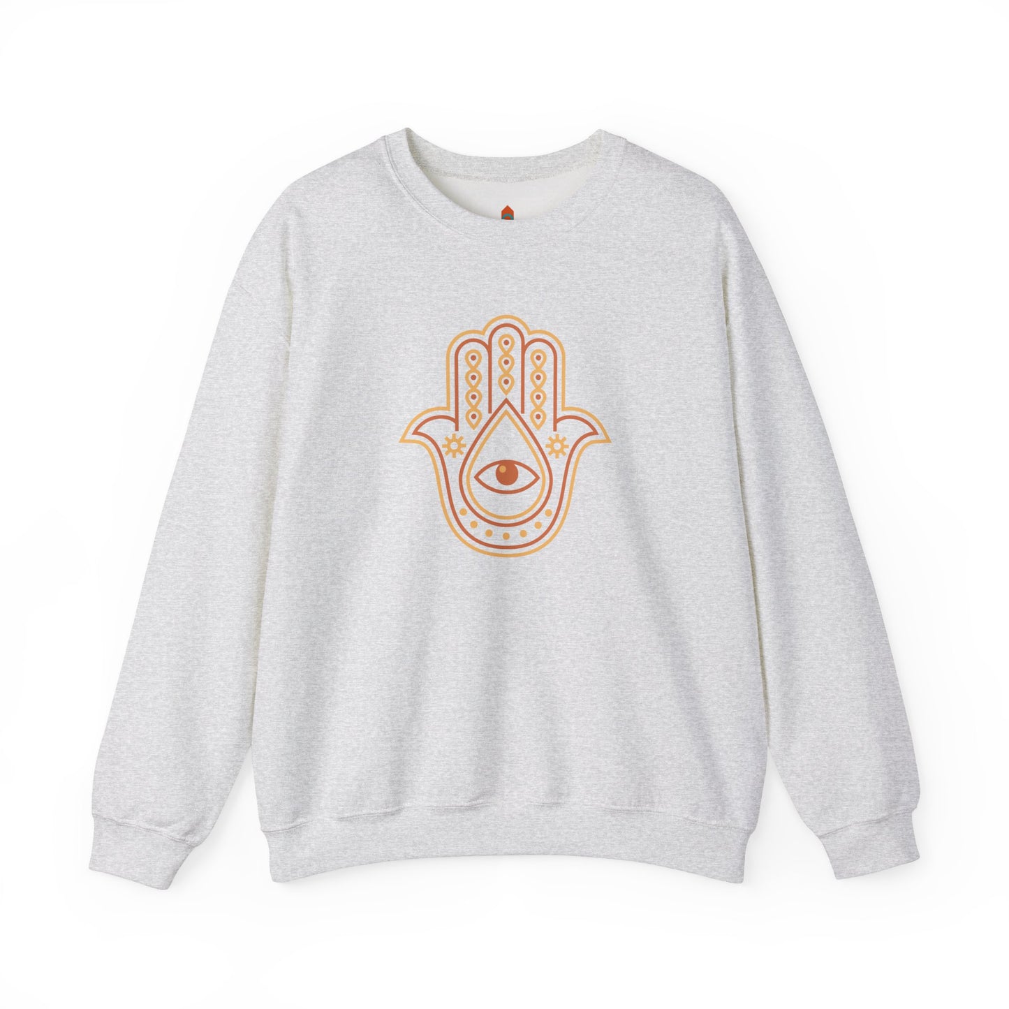 Brown Hamsa Hand Sweatshirt