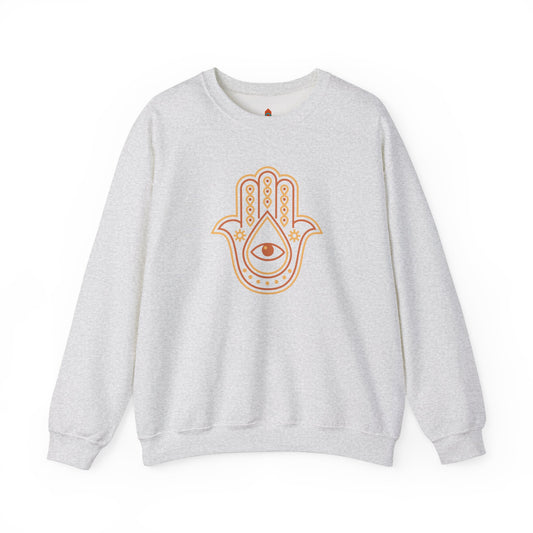 Brown Hamsa Hand Sweatshirt