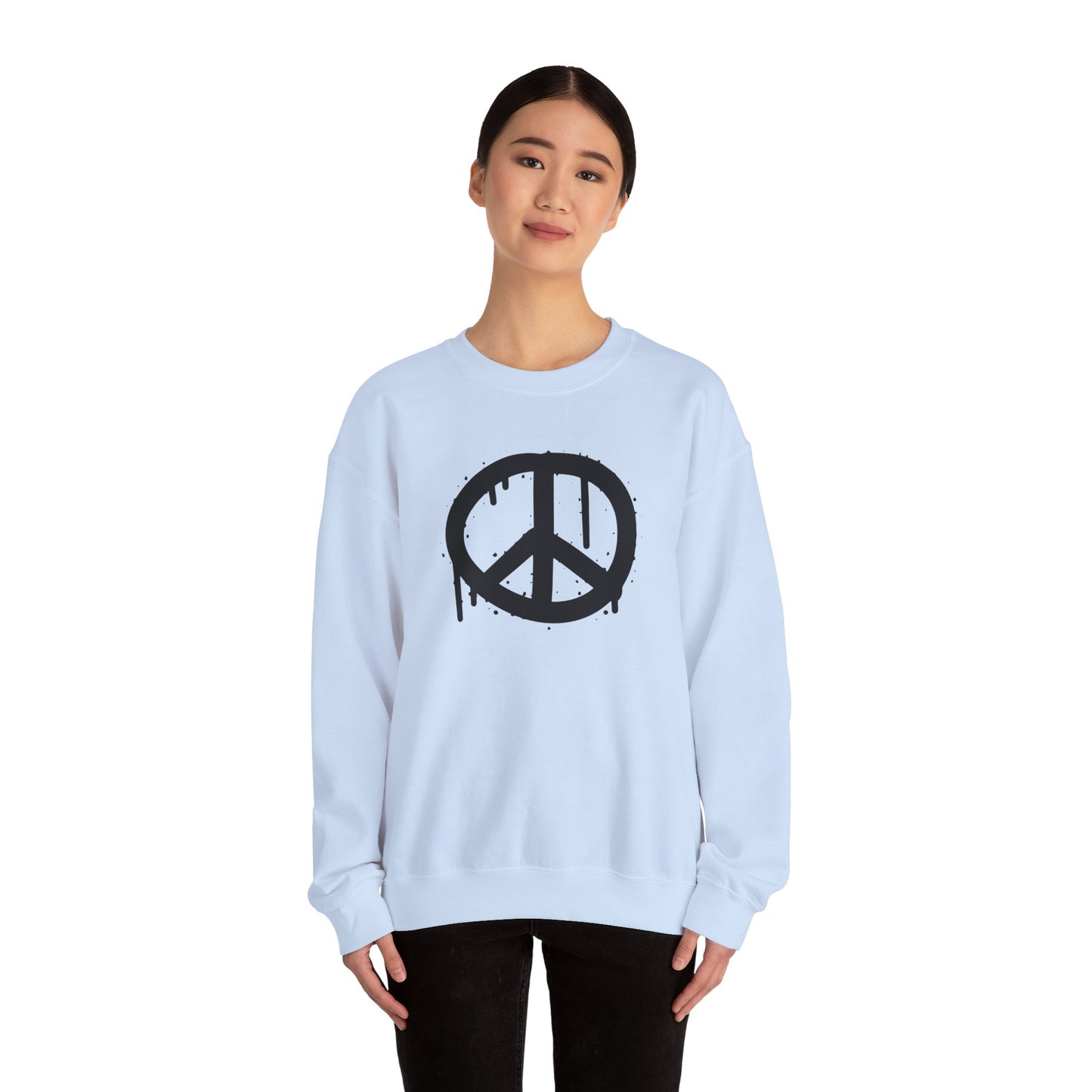 Peace Sign Graffiti Sweatshirt