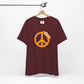 Peace Sign with Flowers T-shirt