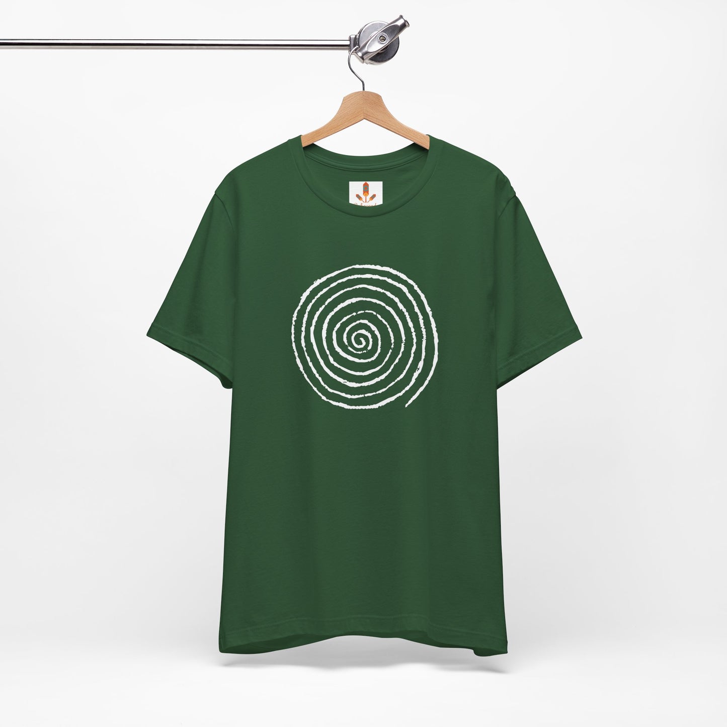White Spiral of Life T-shirt