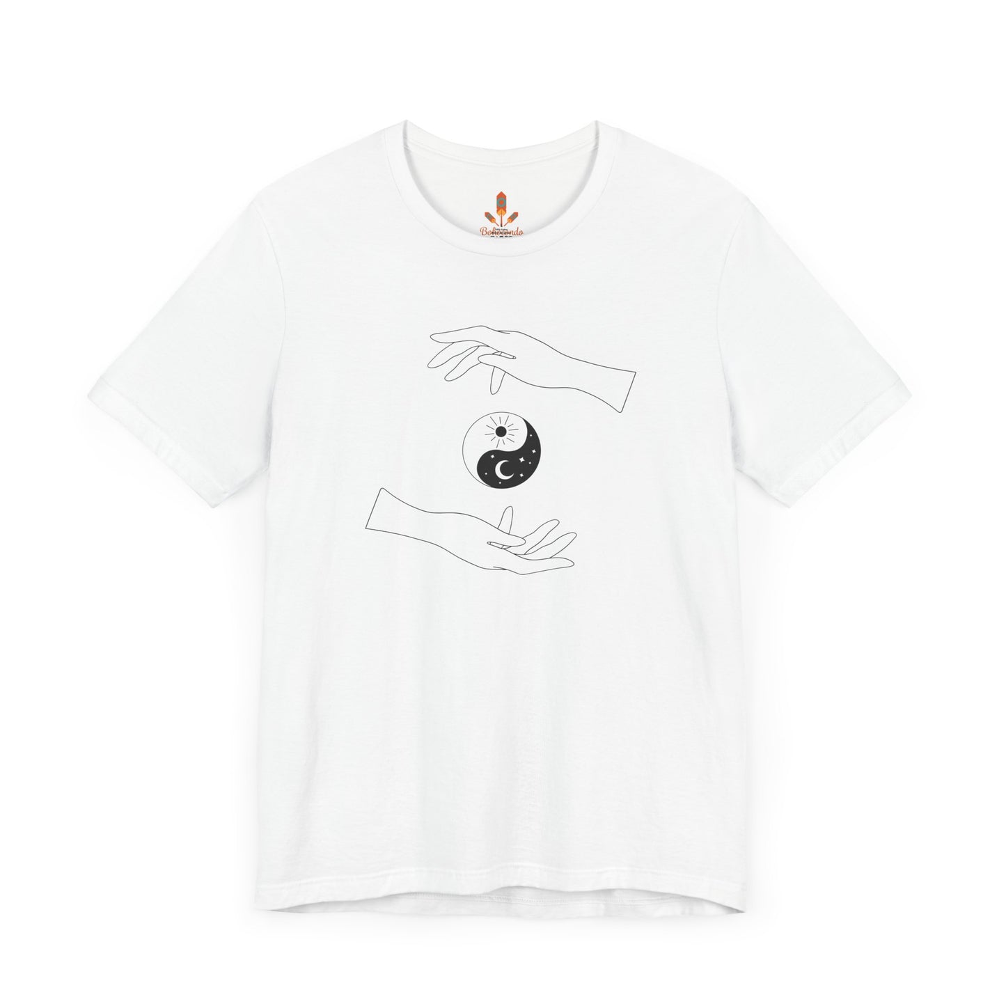 Yin Yang with Two Hands T-shirt