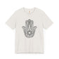 Intricate Hamsa Hand with Star of David T-shirt