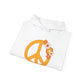Peace Sign with Flowers Hoodie