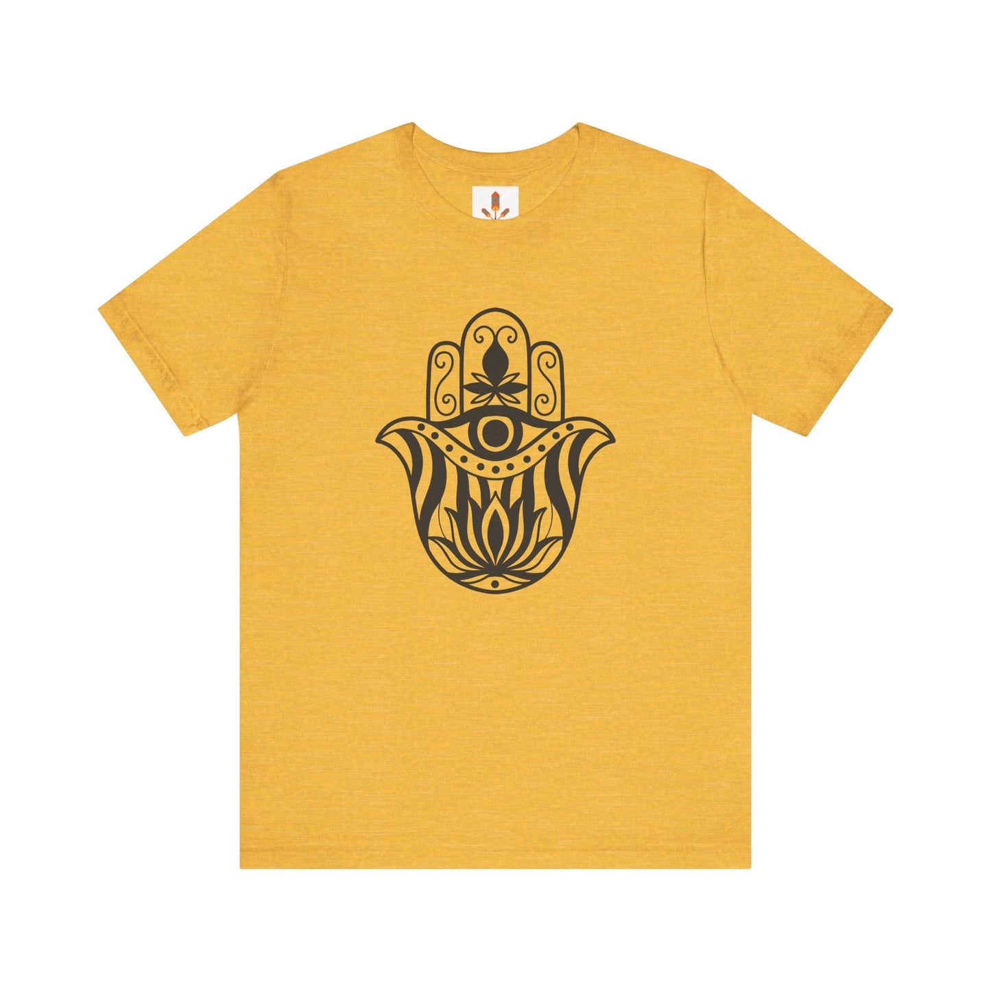 Hamsa Lotus Art T-shirt