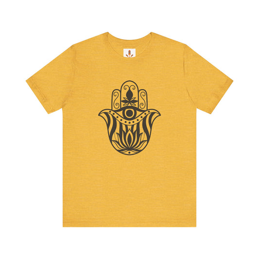 Hamsa Lotus Art T-shirt