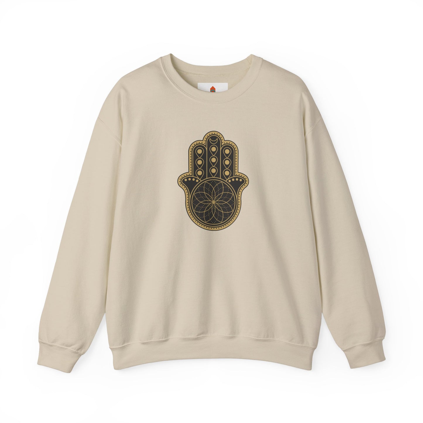 Hamsa Hand with Mandala Sweatshirt