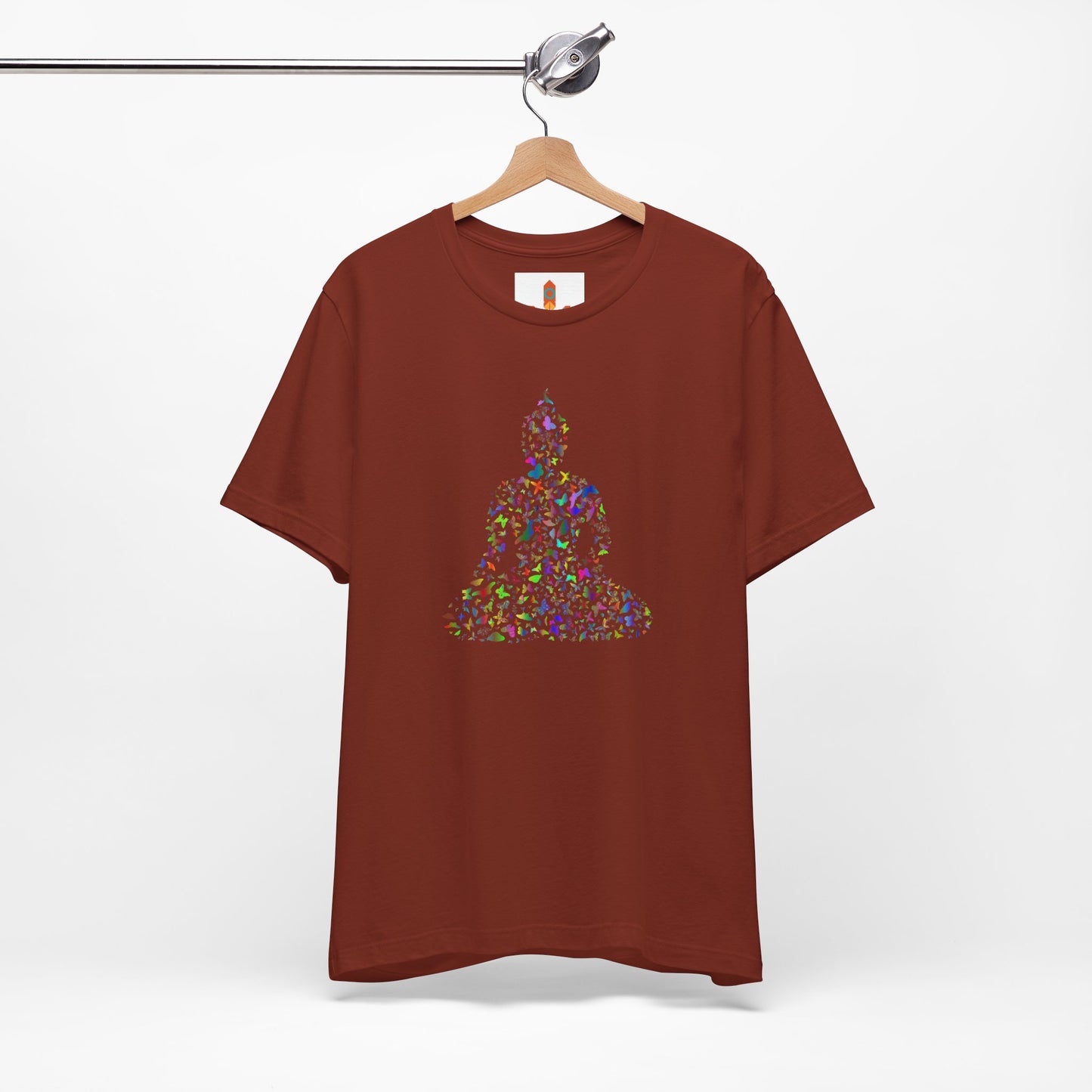 Colorful Buddha Design T-shirt