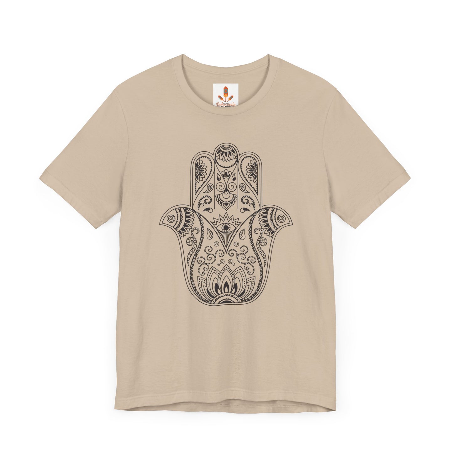 Lotus Flower Hamsa Hand T-shirt