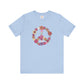 Peace Sign made from Flowers T-shirt