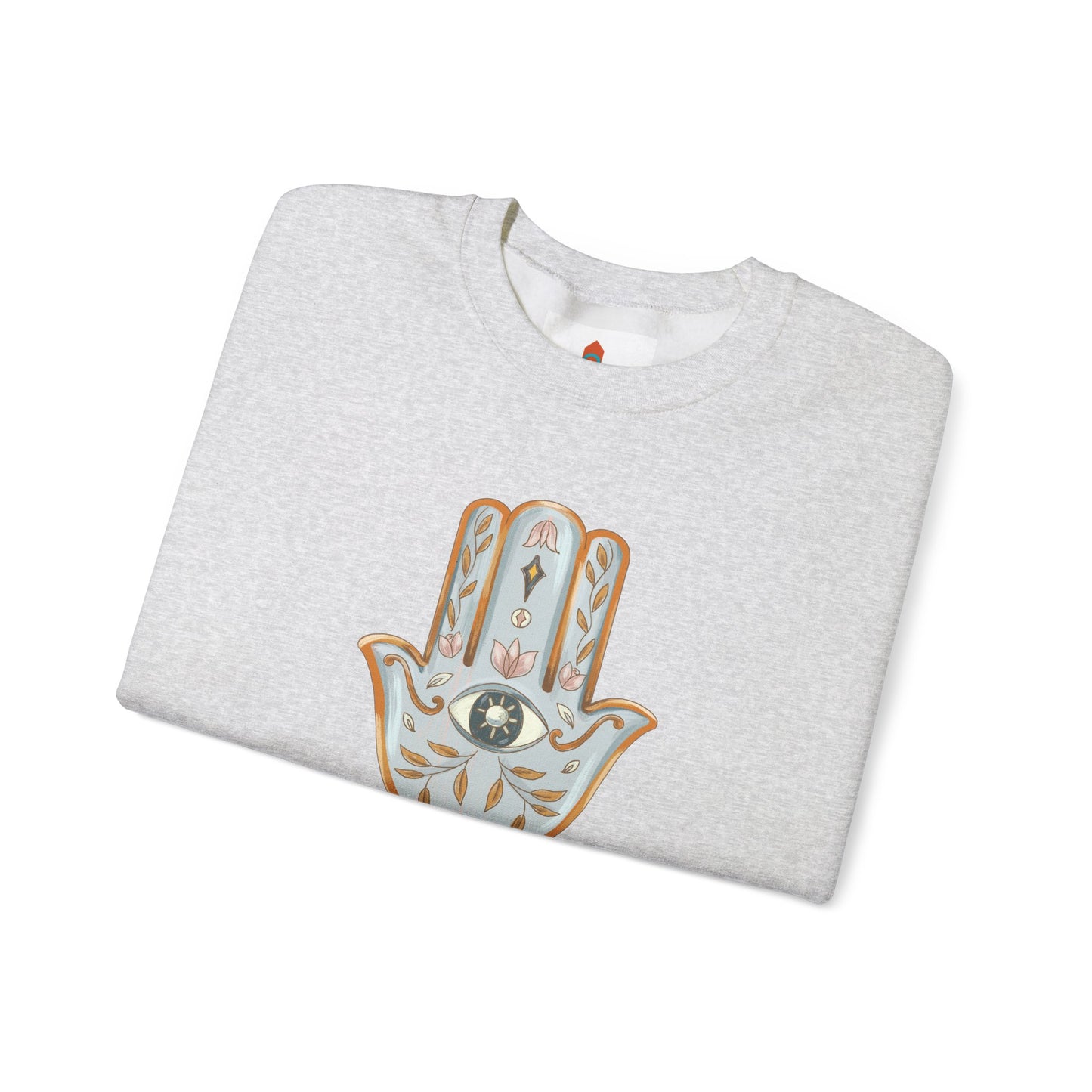 Silver Hamsa Hand Sweatshirt