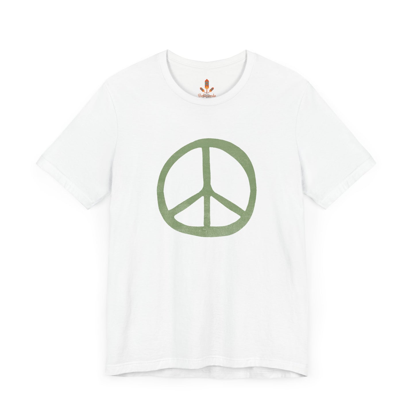 Green Peace Sign T-shirt