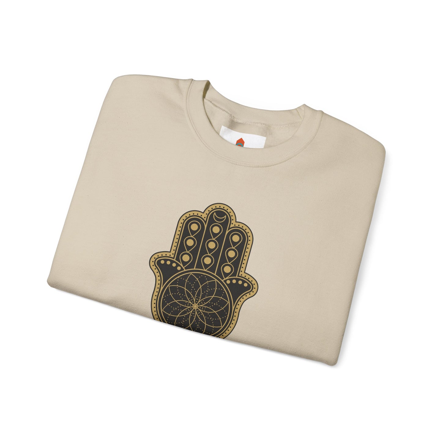 Hamsa Hand with Mandala Sweatshirt