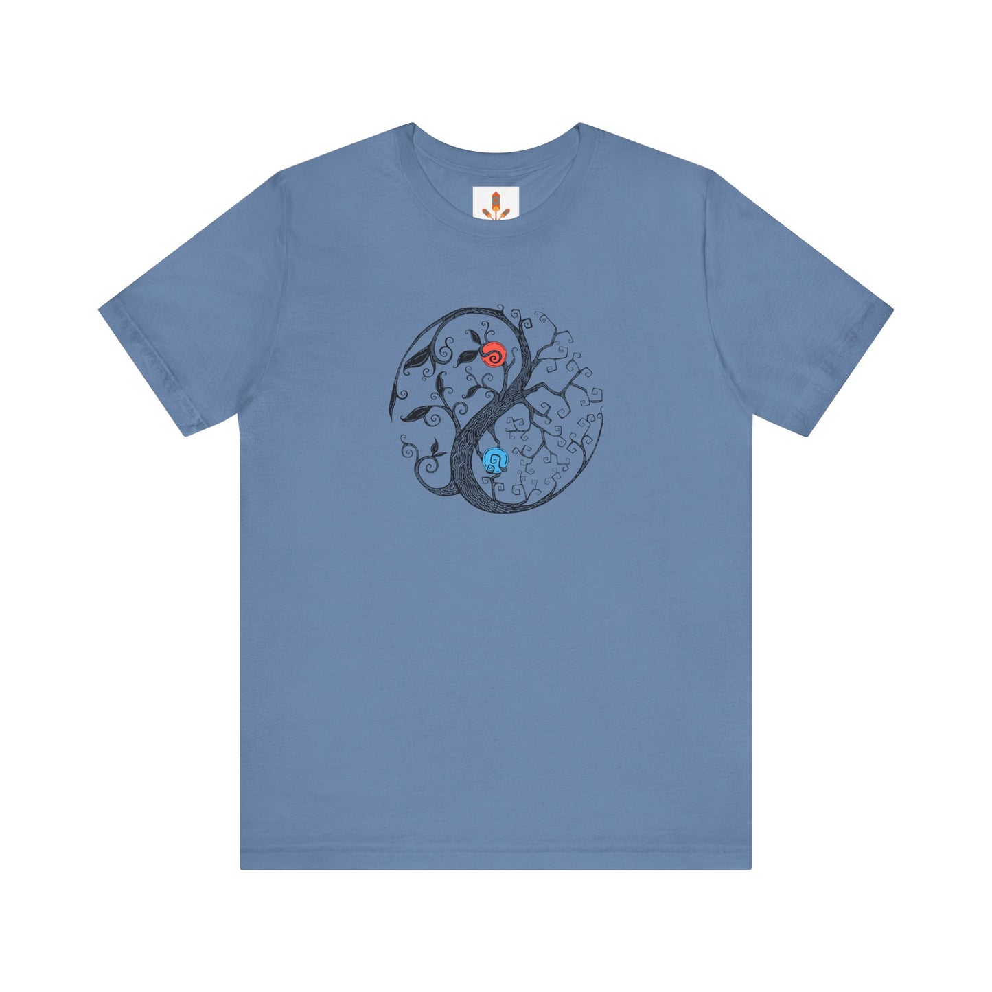 Tree of Life Yin Yang T-shirt