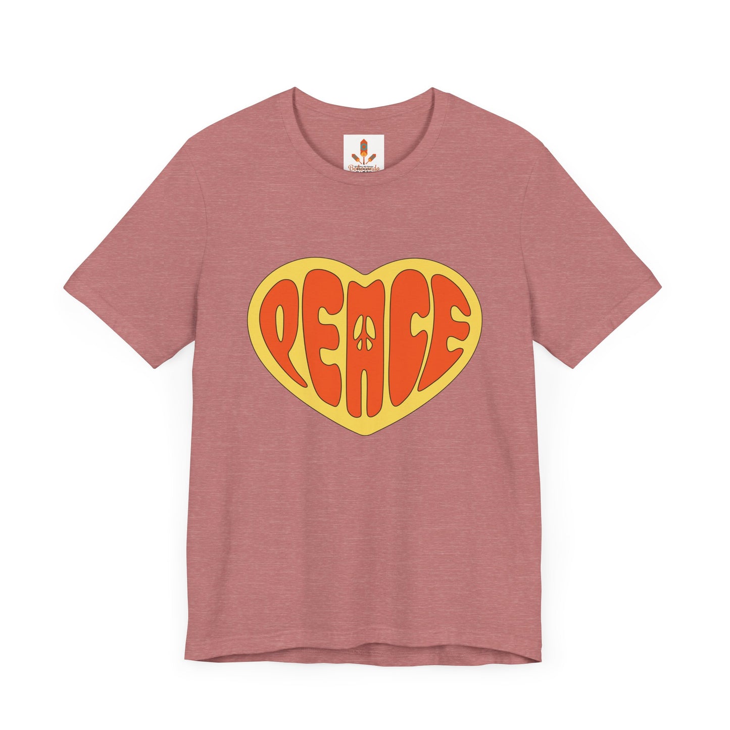 Peace in Heart Design T-shirt