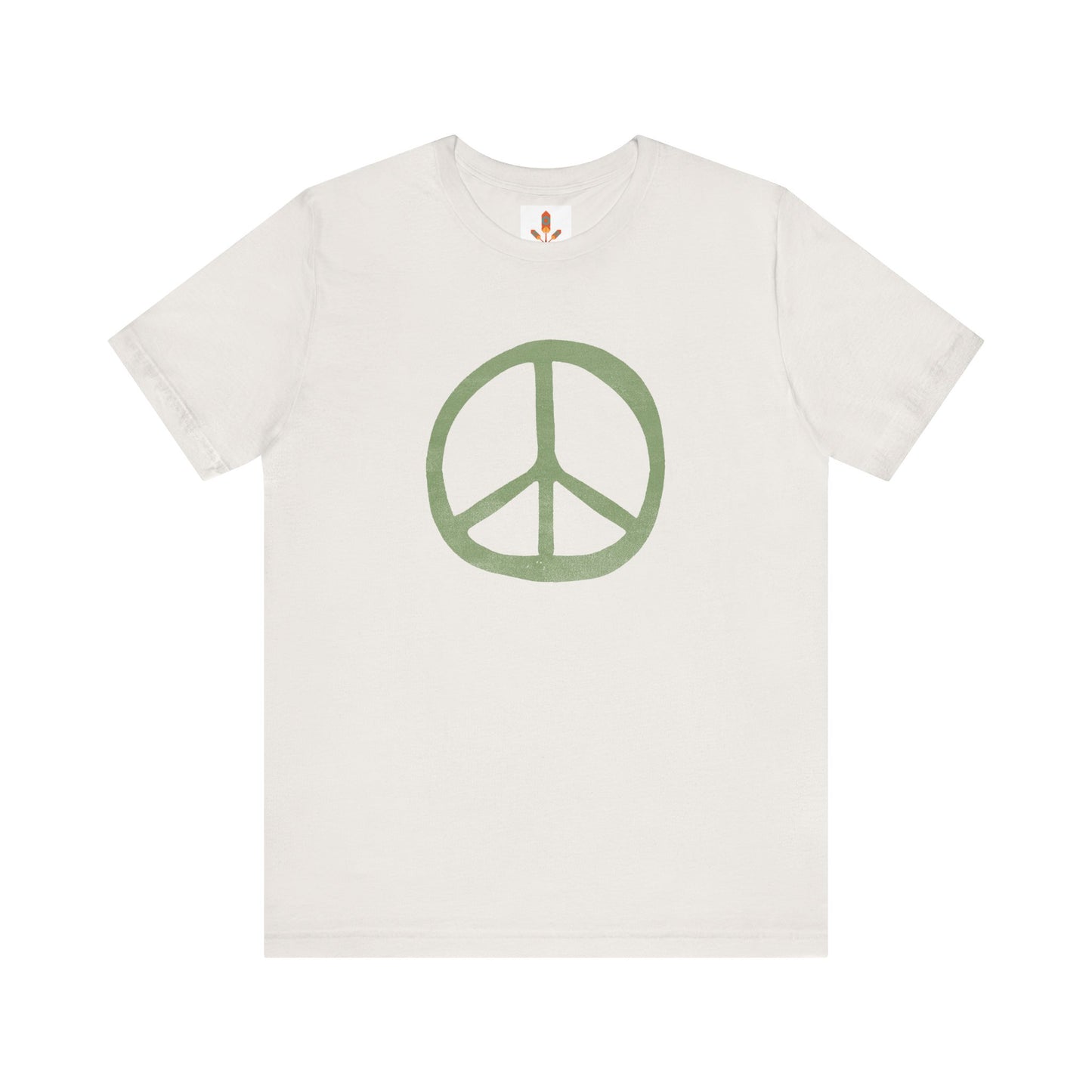 Green Peace Sign T-shirt