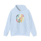 Peace and Love Design Hoodie