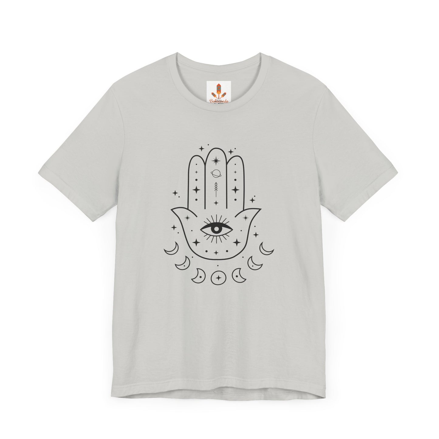 Hamsa Hand with Eye and Moon T-shirt