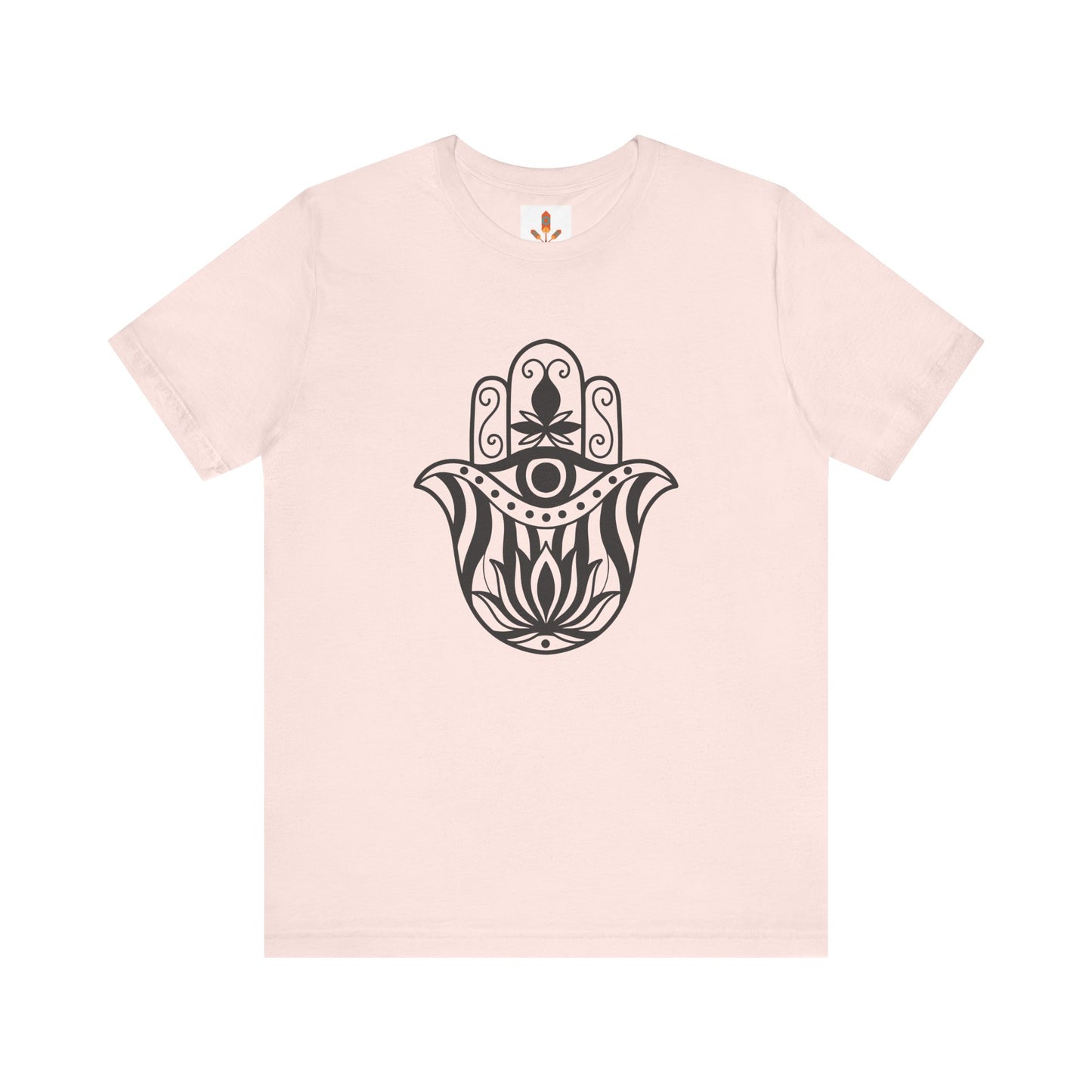 Hamsa Lotus Art T-shirt