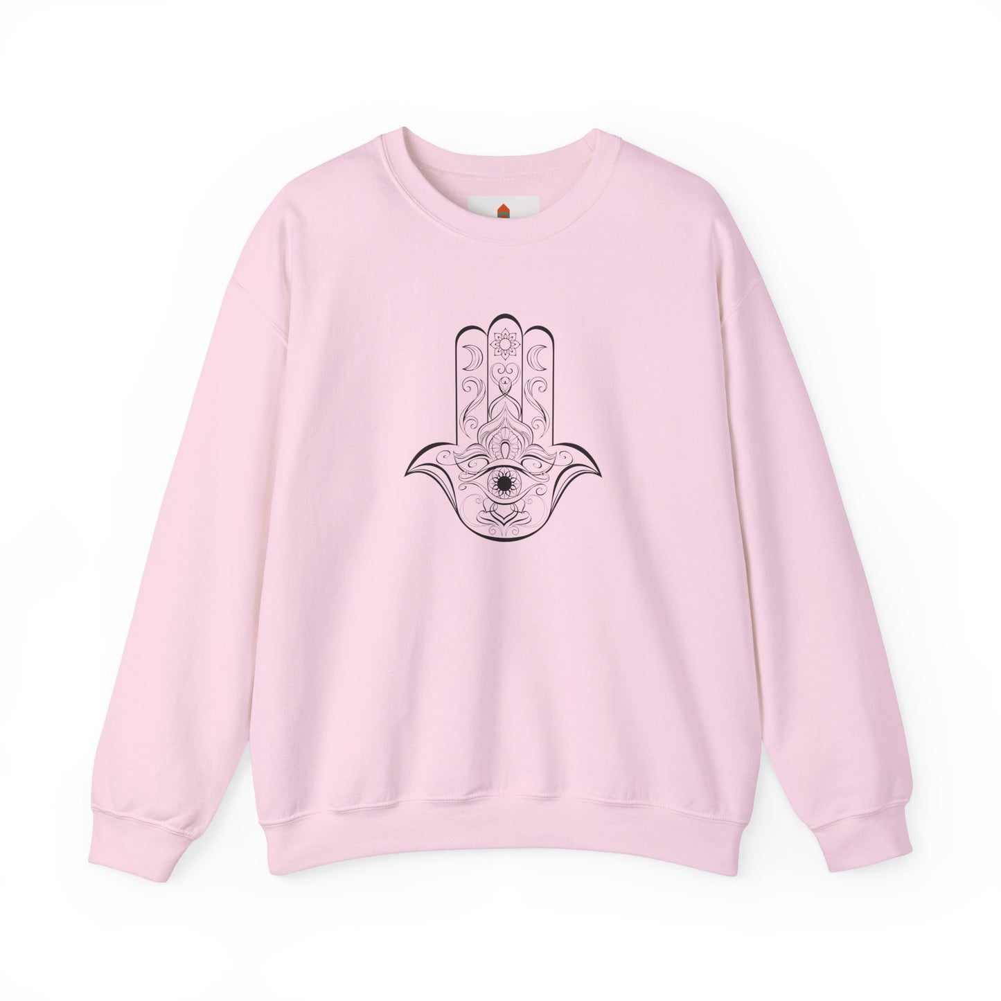 Hamsa Hand with Lotus Flower Sweatshirt