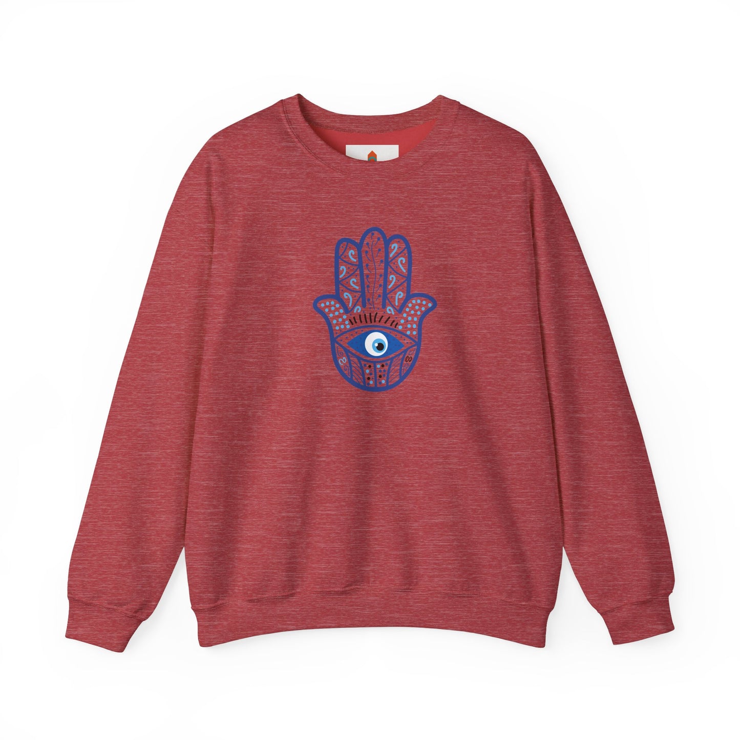 Hamsa Hand with Blue Eye Sweatshirt