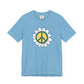 Peace Sign in White Flower T-shirt