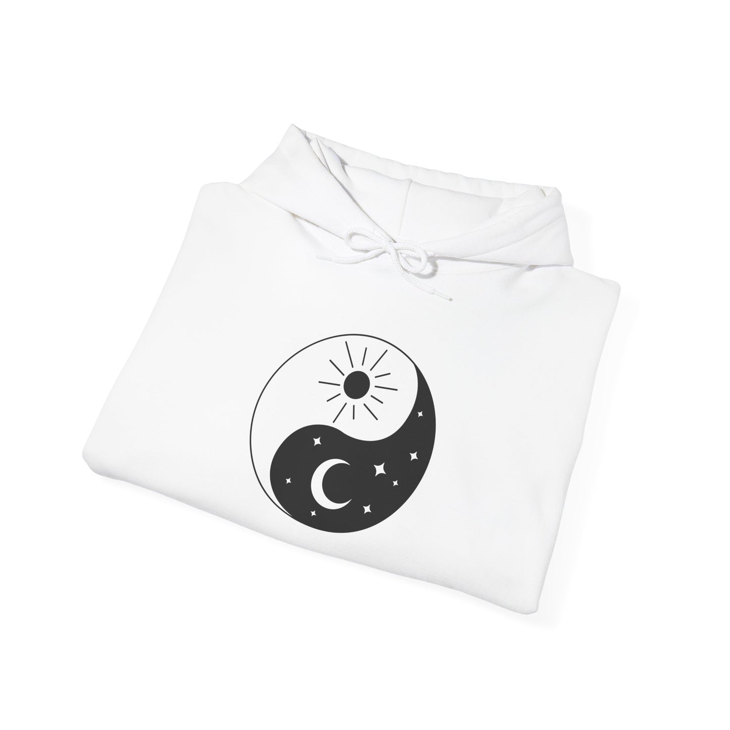 Sun and Moon Yin Yang Hoodie