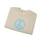 Peace Sign with Water Design Sweatshirt