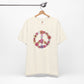 Peace Sign made from Flowers T-shirt