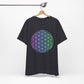 Blue and Green Flower of Life T-shirt (NEW)