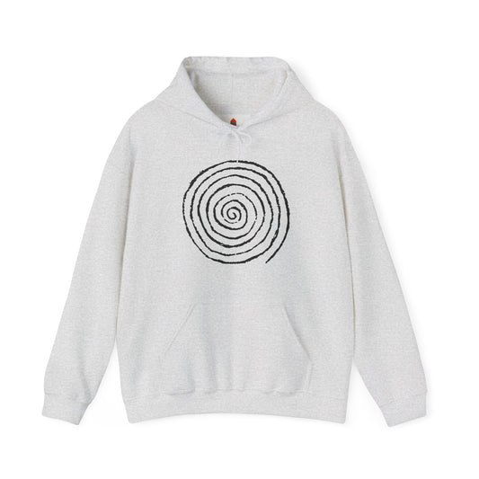 Spiral of Life Drawing Hoodie