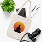 Buddha and the Sun Organic Canvas Tote Bag