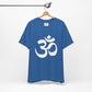White Simple Om Art T-shirt