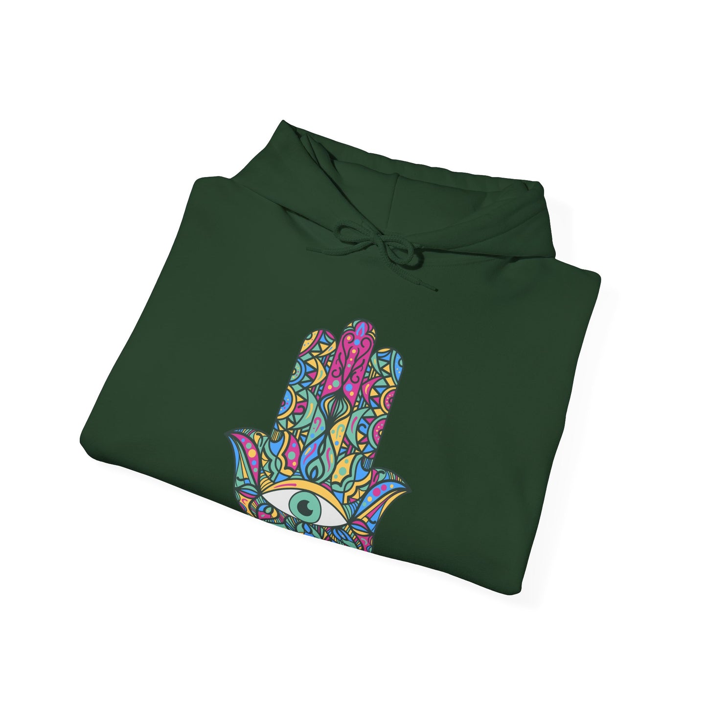 Colorful Hamsa Hand Hoodie