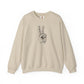 Peace Hand Sign Drawing Sweatshirt
