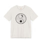 Yin Yang Sun and Moon Design T-shirt
