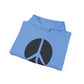 Simple Peace Sign Design Hoodie