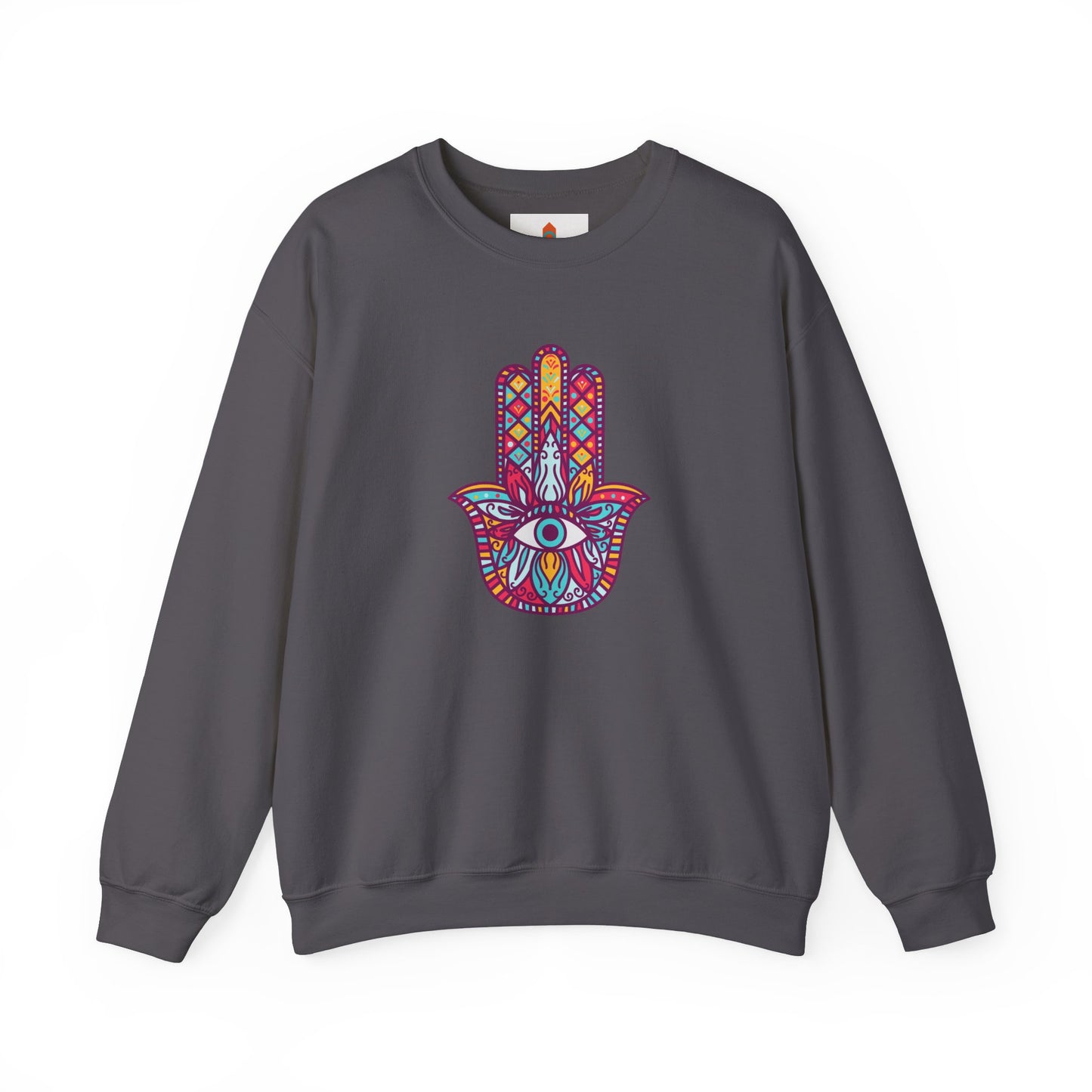 Colorful Fatima Hamsa Hand Sweatshirt