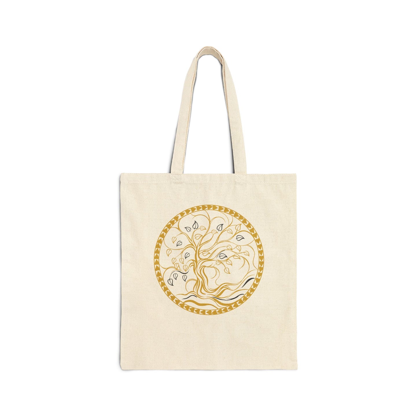 Beautiful Tree of Life Design Cotton Tote Bag