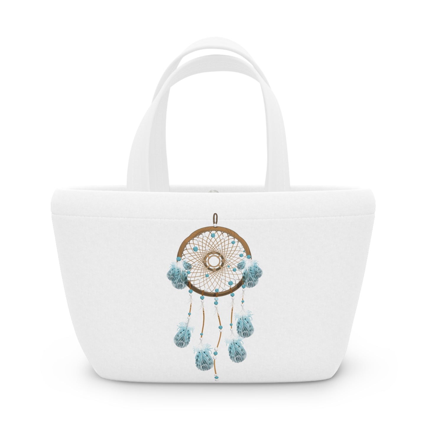 Blue and Brown Dream Catcher Bag