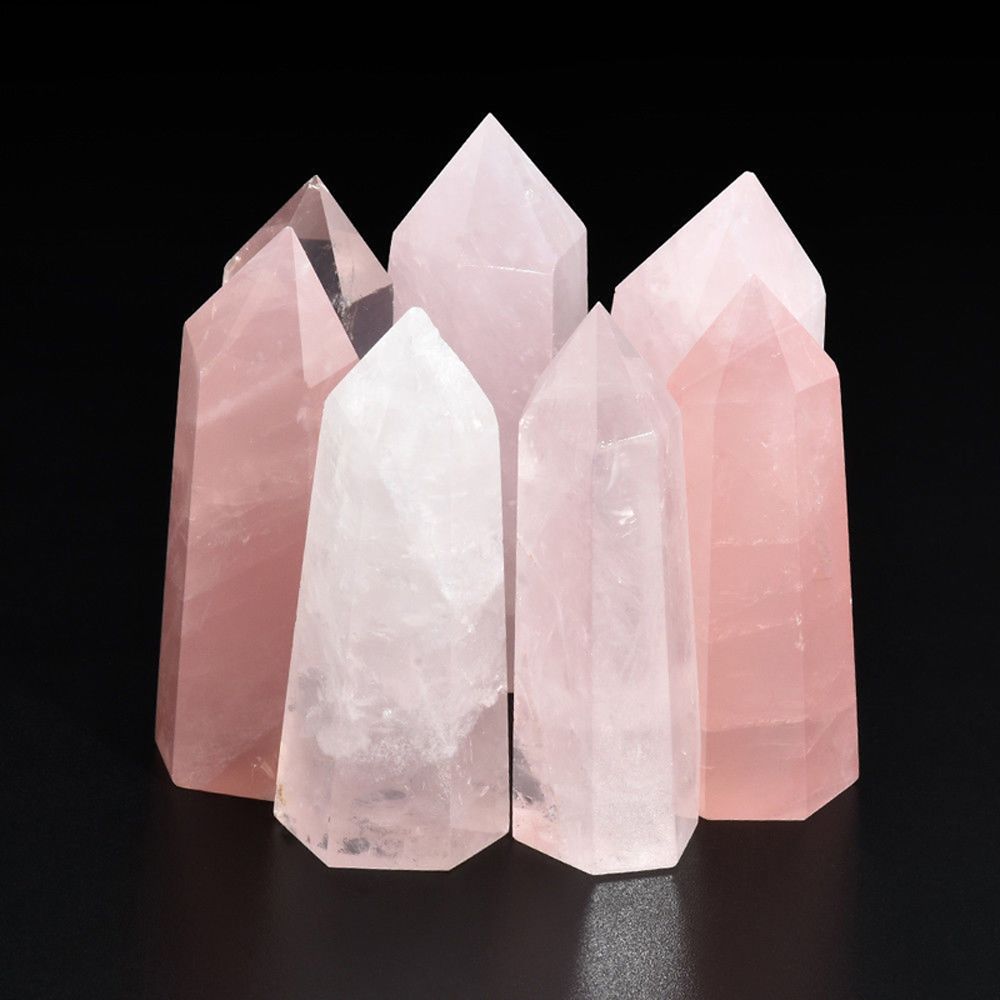 100% Natural Pink Rose Quartz