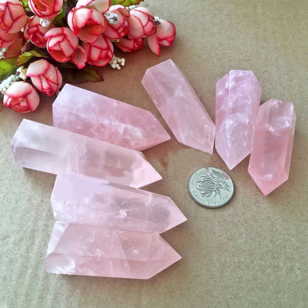 100% Natural Pink Rose Quartz