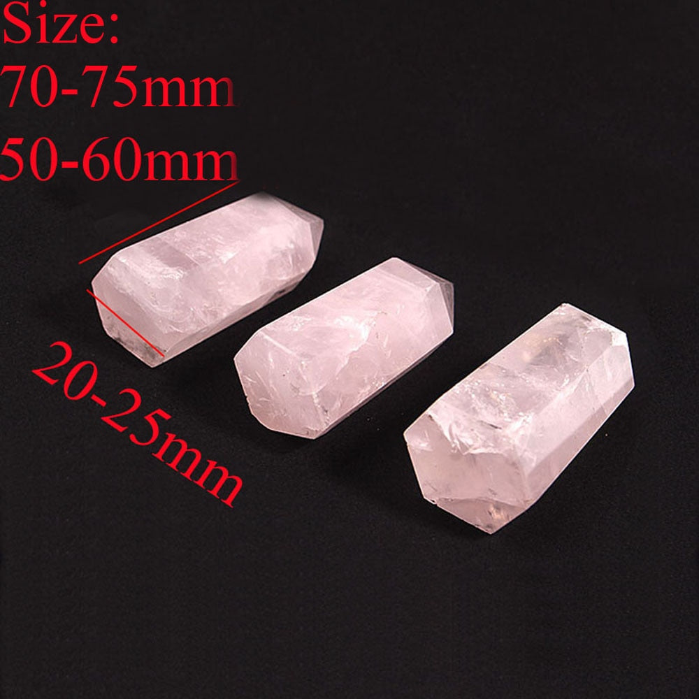 100% Natural Pink Rose Quartz