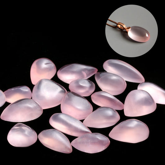 1PC Natural Pink Rose Quartz Crystal Gemstone