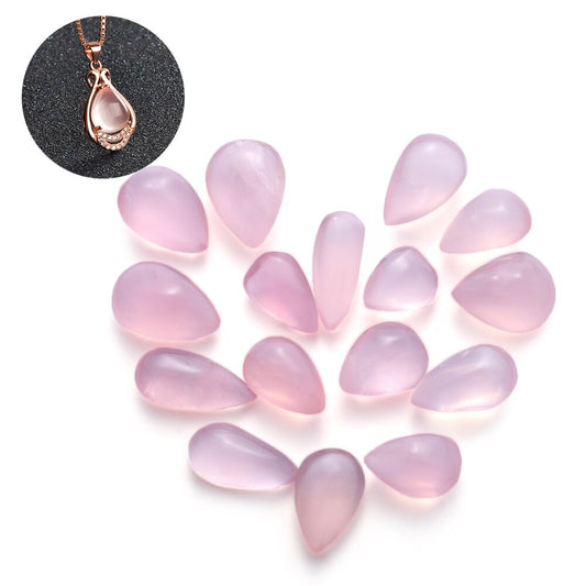 1PC Natural Pink Rose Quartz Crystal Gemstone