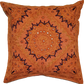 Mirror Work Chandrama Cushion Cover