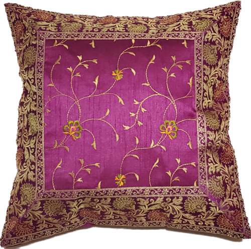 Jacquard Embroidery Patchwork Cushion Cover – Bohemian Home Accent