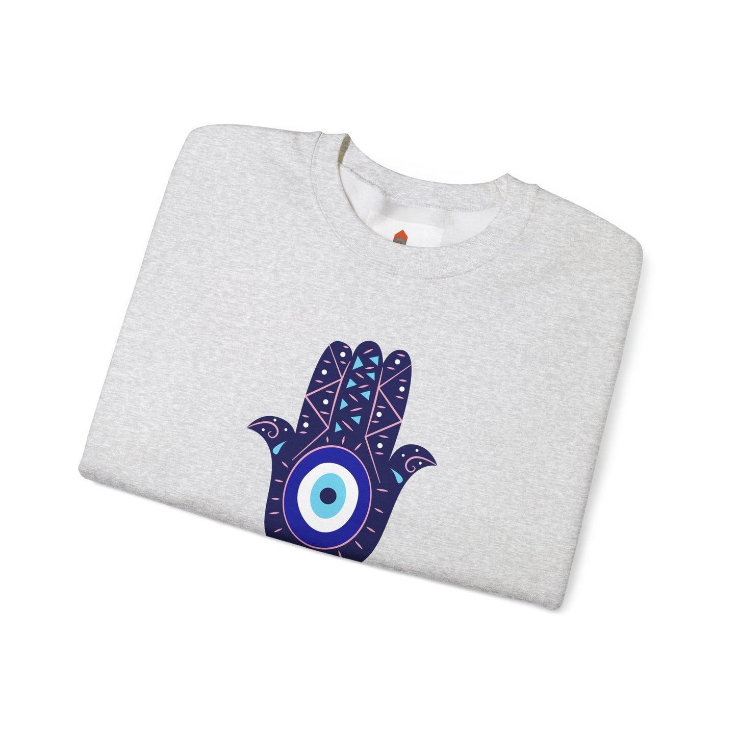 Blue Hamsa Hand Sweatshirt