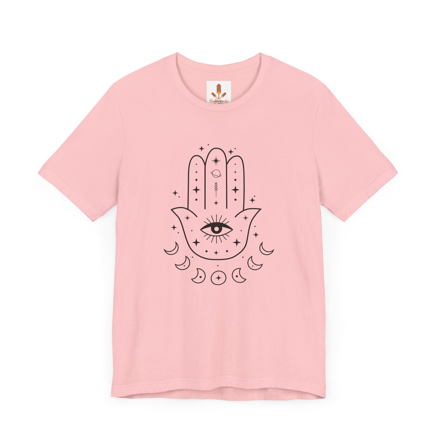 Hamsa Hand with Eye and Moon T-shirt